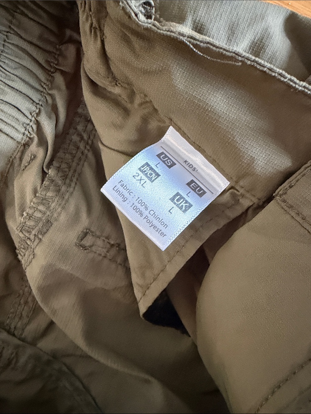 Scout Olive Green Kids Cargo Pants - Picture 2 of 3